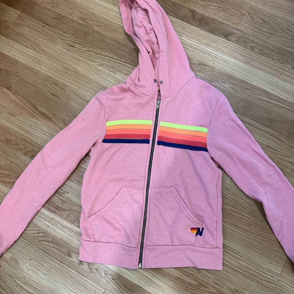 Aviator Nation barely used zip up hoodie. Size XS